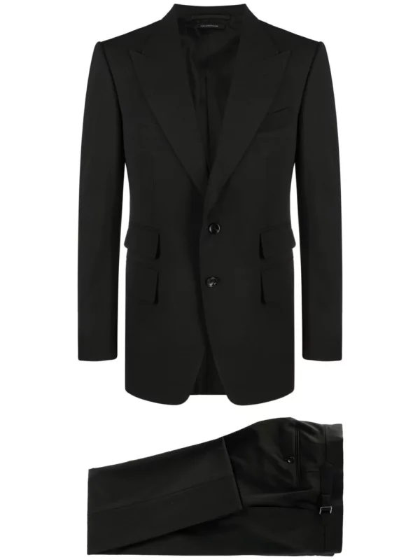 TOM FORD- Shelton bi-stretch single-breasted suit